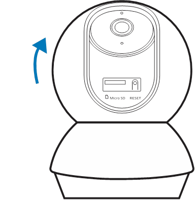 TP-Link - Tapo C230 - microSD-Karte installieren - Schritt 1 microSD-Karte installieren - Schritt 1