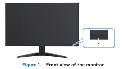 Dell - G2725D - Vorderansicht Vorderansicht