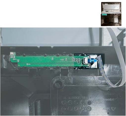 Dell - G2725D - Tastaturplatine entfernen - Schritt 1 Tastaturplatine entfernen - Schritt 1