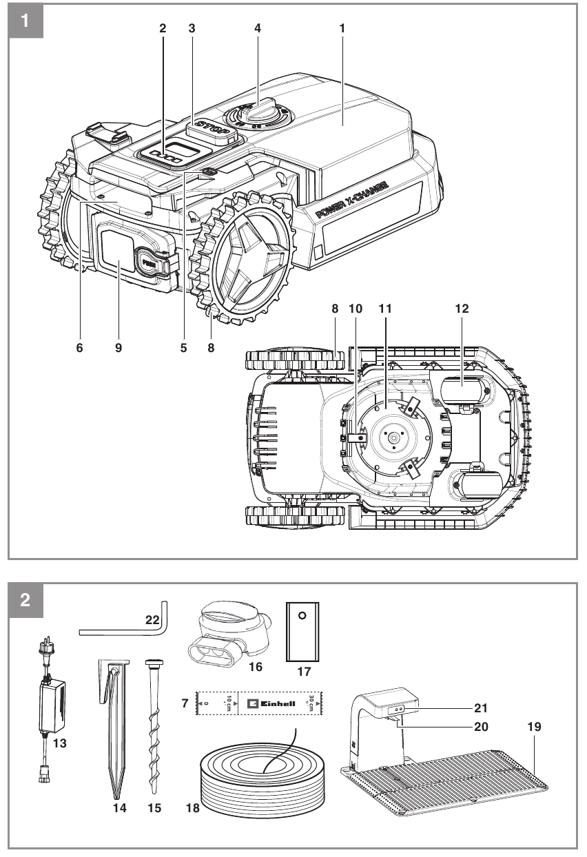 EINHELL - FREELEXO - Aufbau Aufbau