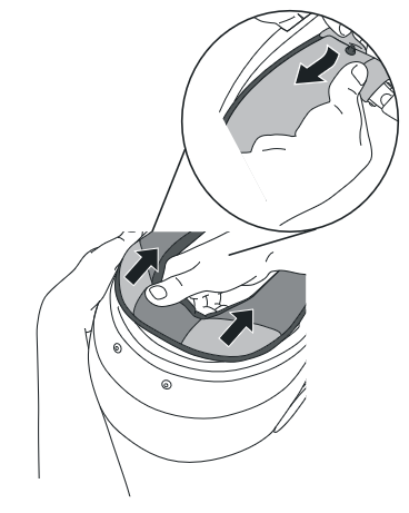 SCHUBERTH - C3 PRO - AUSBAU DES INNENFUTTERS - Schritt 1 AUSBAU DES INNENFUTTERS - Schritt 1