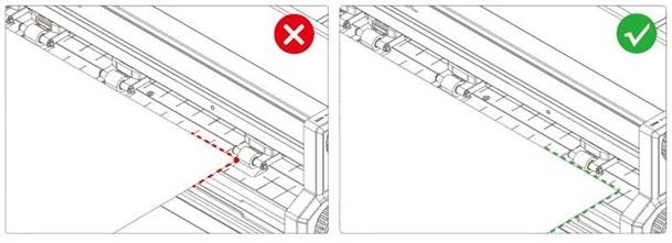 xTool - P2 - Über die Andruckrollen Über die Andruckrollen