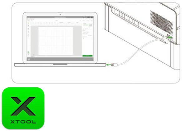 xTool - P2 - Den Transportband-Zuführer verwenden - Schritt 9 Den Transportband-Zuführer verwenden - Schritt 9