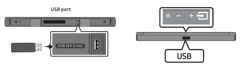 Samsung - HW-C430 - ANSCHLUSS EINES USB-SPEICHERGERÄTS ANSCHLUSS EINES USB-SPEICHERGERÄTS