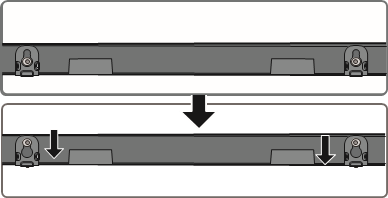 Samsung - HW-C430 - MONTAGE DER WANDHALTERUNG - Schritt 7 MONTAGE DER WANDHALTERUNG - Schritt 7