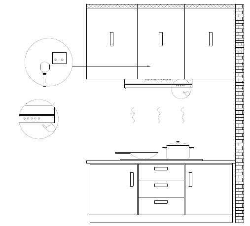 CIARRA - CBCS6903 - Dunstabzugshaube installieren - Schritt 5 Dunstabzugshaube installieren - Schritt 5