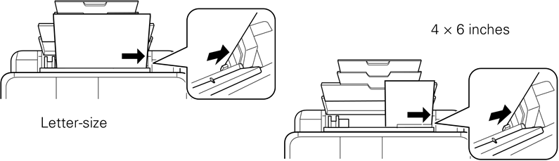 Epson - WorkForce 610 Series - Papier einlegen - Schritt 3 Papier einlegen - Schritt 3
