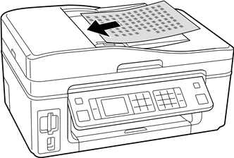 Epson - WorkForce 610 Series - Automatischen Dokumenteneinzug verwenden - Schritt 2 Automatischen Dokumenteneinzug verwenden - Schritt 2