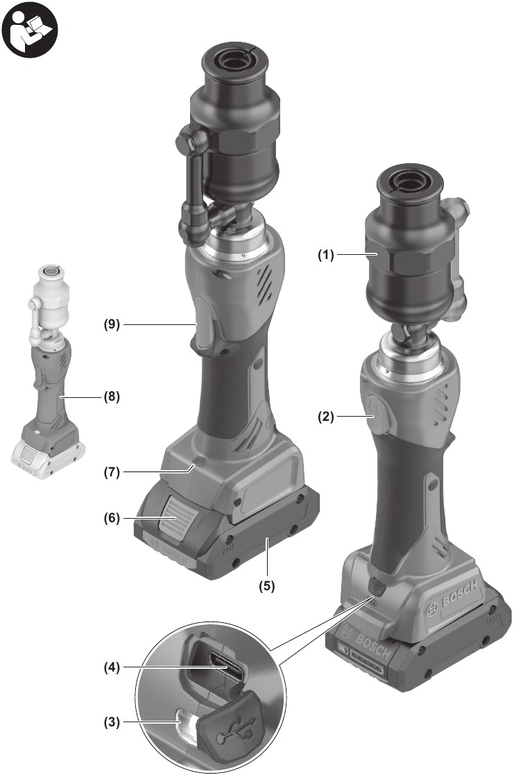 Bosch - Professional GLH 18V-60 - Produktmerkmale Produktmerkmale