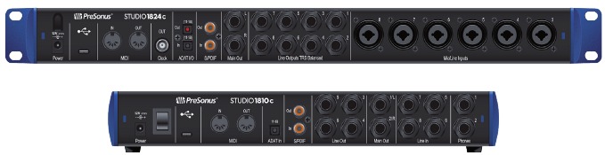 PreSonus - Studio 1810c - Anschlüsse an der Rückseite - Teil 1 Anschlüsse an der Rückseite - Teil 1