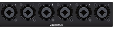PreSonus - Studio 1810c - Anschlüsse an der Rückseite - Teil 2 Anschlüsse an der Rückseite - Teil 2
