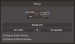 PreSonus - Studio 24c - Studio One einrichten - Schritt 1 Studio One einrichten - Schritt 1