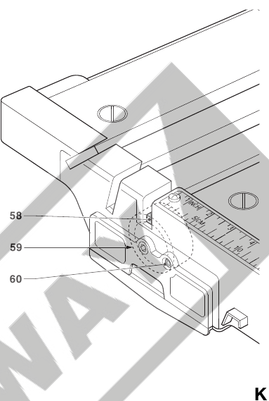 DeWalt - D24000 - Einstellung - Einen Schnittspalt schneiden Einstellung - Einen Schnittspalt schneiden