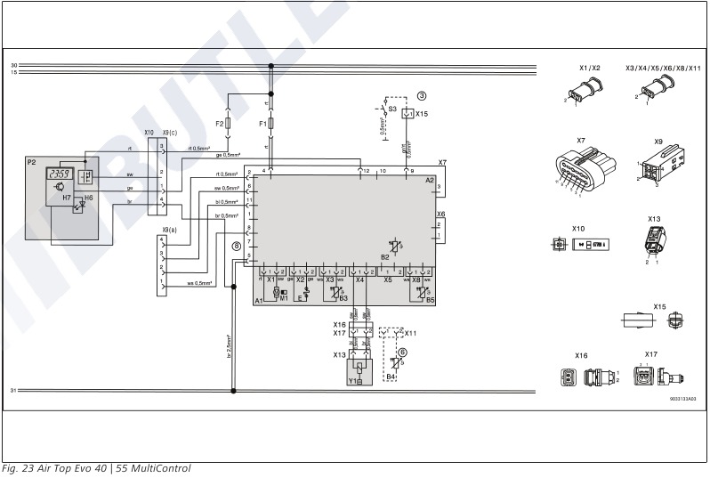 Webasto - Air Top Evo 40 - Stromlaufplan - Teil 2 Stromlaufplan - Teil 2