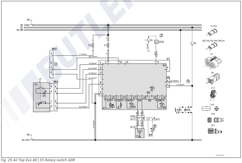 Webasto - Air Top Evo 40 - Stromlaufplan - Teil 4 Stromlaufplan - Teil 4