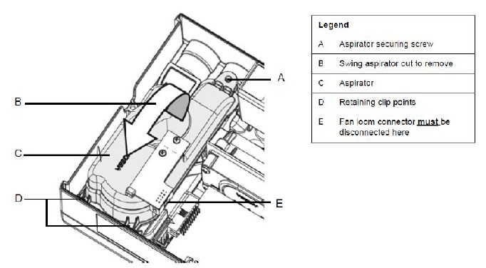 Xtralis - VESDA - Aspiratorwechsel Aspiratorwechsel