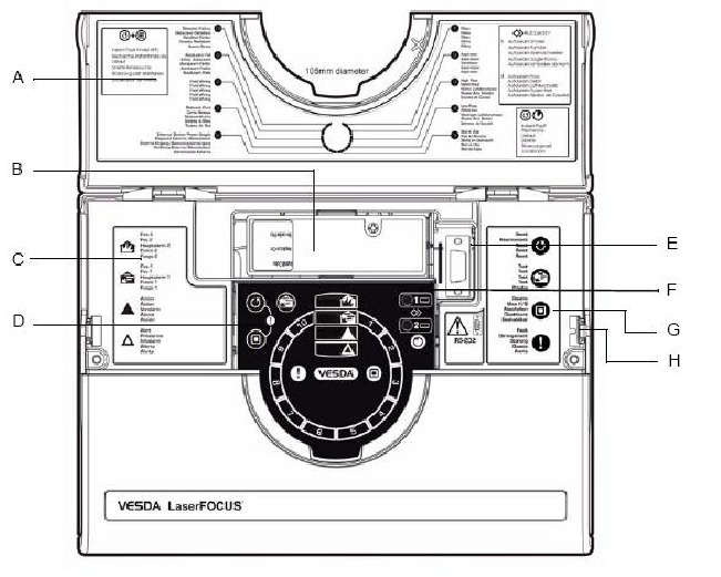 Xtralis - VESDA - LASER FOCUS (VLF) MELDER - Teil 1 LASER FOCUS (VLF) MELDER - Teil 1
