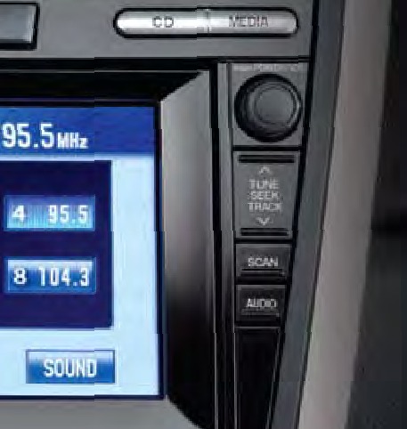 Mazda - CX-7 2009 - Audiobedienung mit Navigationssystem - TEIL 2 Audiobedienung mit Navigationssystem - TEIL 2