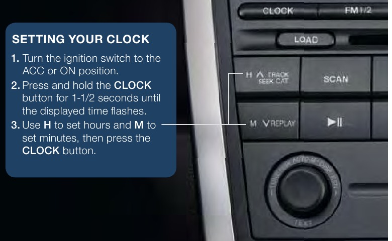 Mazda - CX-7 2009 - Audiobedienung ohne Navigationssystem - TEIL 1 Audiobedienung ohne Navigationssystem - TEIL 1