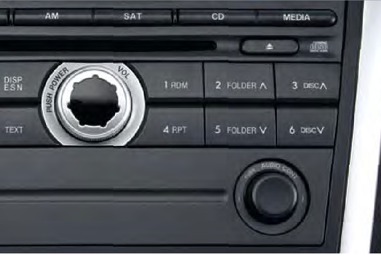 Mazda - CX-7 2009 - Audiobedienung ohne Navigationssystem - TEIL 2 Audiobedienung ohne Navigationssystem - TEIL 2