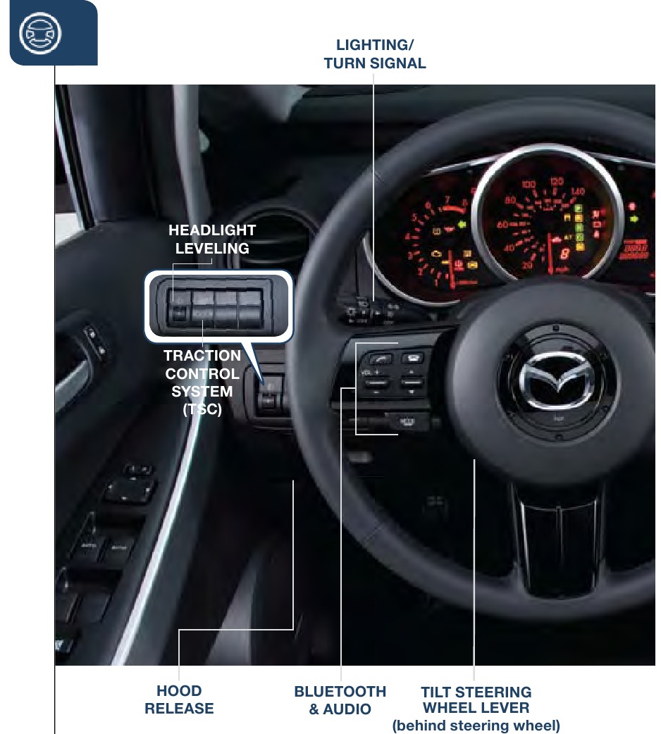 Mazda - CX-7 2009 - Fahreransicht - Teil 1 Fahreransicht - Teil 1