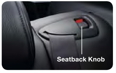 Mazda - CX-7 2009 - Umklappen der zweiten Sitzreihe Umklappen der zweiten Sitzreihe