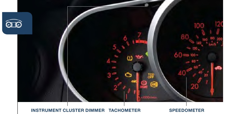 Mazda - CX-7 2009 - Instrumentenanzeige - Teil 1 Instrumentenanzeige - Teil 1