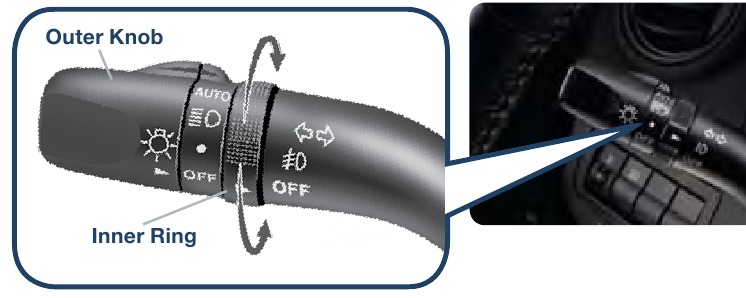 Mazda - CX-7 2009 - BLINKER-/LICHTSCHALTERHEBEL BLINKER-/LICHTSCHALTERHEBEL