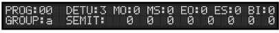 Behringer - WAVE - Menüs - Stimmungsmenü - Schritt 1 Menüs - Stimmungsmenü - Schritt 1