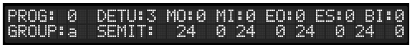 Behringer - WAVE - Menüs - Stimmungsmenü - Schritt 3 Menüs - Stimmungsmenü - Schritt 3