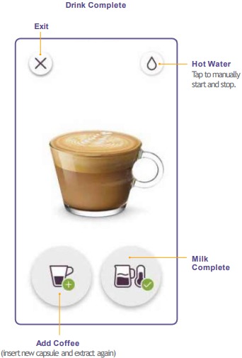 Nespresso - CREATISTA PRO - Zubereitung eines Milchkaffees Zubereitung eines Milchkaffees