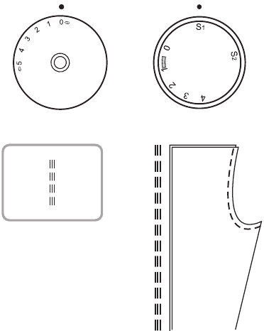 Singer - 2282 - Gerader Stretchstich verwenden Gerader Stretchstich verwenden