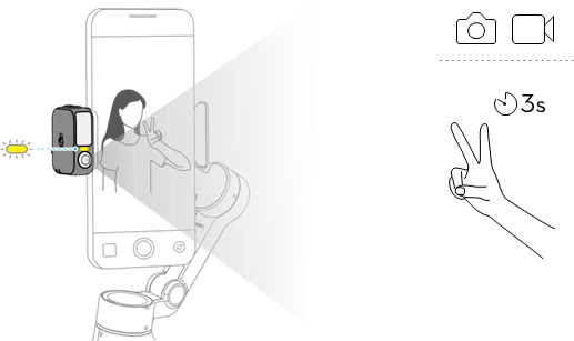 dji - OSMO MOBILE 7 - Multifunctional Module - Aufnahme Multifunctional Module - Aufnahme