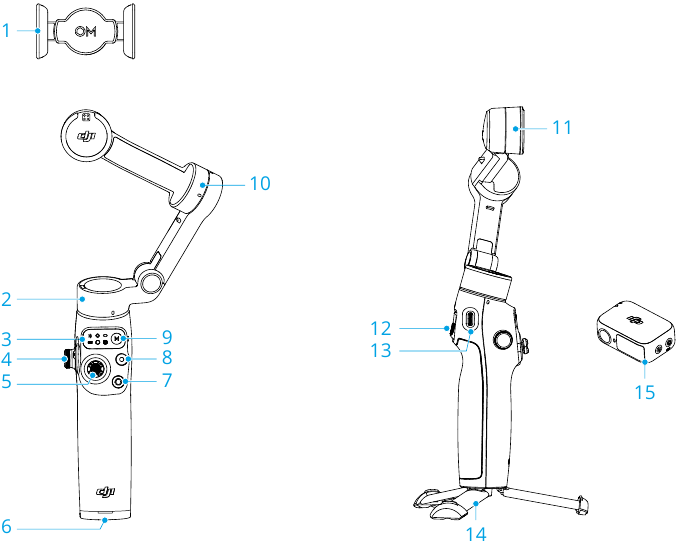 dji - OSMO MOBILE 7 - Produktprofil - Osmo Mobile 7P Produktprofil - Osmo Mobile 7P