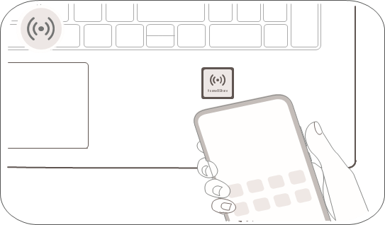 Huawei - MCLF-X - Einschalten und Laden - Schritt 2 Einschalten und Laden - Schritt 2