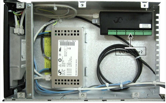 Eltek - Flatpack2 - Übersicht - Steuerung und Überwachung - I/O Monitor2 Übersicht - Steuerung und Überwachung - I/O Monitor2