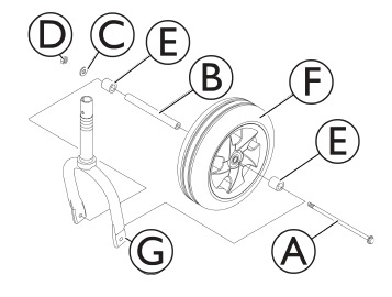 Invacare - Leo - 3-Rad-Version 3-Rad-Version