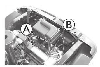 Invacare - Leo - Antriebsmotor ersetzen - Schritt 1 Antriebsmotor ersetzen - Schritt 1