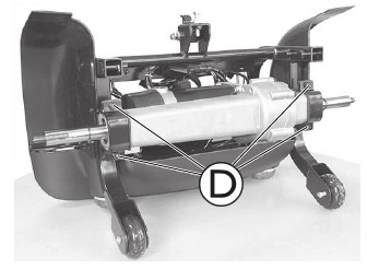 Invacare - Leo - Antriebsmotor ersetzen - Schritt 3 Antriebsmotor ersetzen - Schritt 3