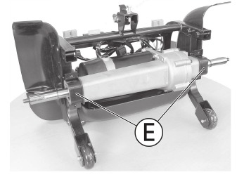 Invacare - Leo - Antriebsmotor ersetzen - Schritt 4 Antriebsmotor ersetzen - Schritt 4
