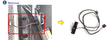 Asus - ROG Strix - POWER SWITCH - Demontagehinweis - Schritt 1 POWER SWITCH - Demontagehinweis - Schritt 1