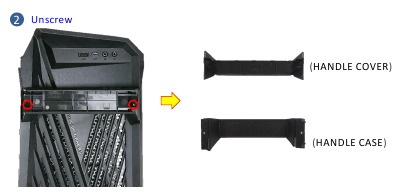Asus - ROG Strix - TOP COVER - Demontagehinweis - Schritt 2 TOP COVER - Demontagehinweis - Schritt 2
