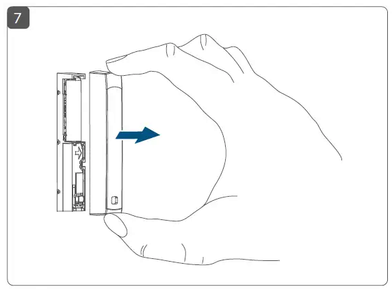 HomeMatic - HmIP-SWDO-2 - Batteriewechsel - Schritt 1 Batteriewechsel - Schritt 1