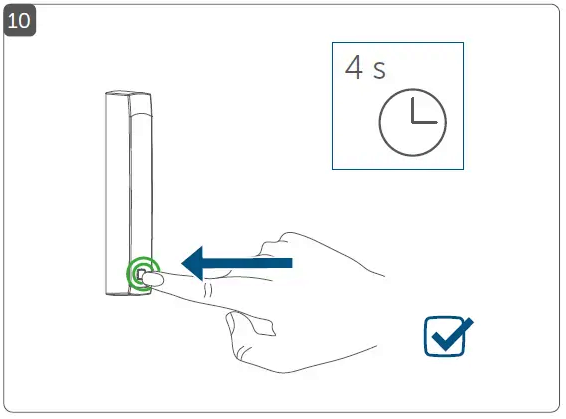 HomeMatic - HmIP-SWDO-2 - Werkseinstellungen wiederherstellen - Schritt 2 Werkseinstellungen wiederherstellen - Schritt 2