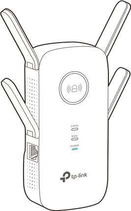 TP-Link - RE650 - Aussehen Aussehen