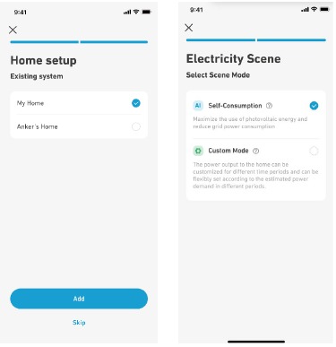Anker - SOLIX - Energieplaneinstellung - Modus auswählen Energieplaneinstellung - Modus auswählen