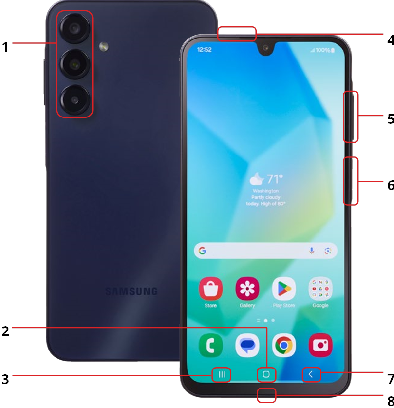 Samsung - Galaxy A16 5G - Übersicht Übersicht