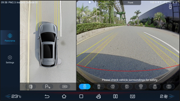 BYD - Atto 3 - Panoramabildsystem - Schritt 2 Panoramabildsystem - Schritt 2