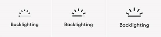 Logitech - MX Keys Mini - Software-Benachrichtigungen - Benachrichtigungen zur Hintergrundbeleuchtungsstufe Software-Benachrichtigungen - Benachrichtigungen zur Hintergrundbeleuchtungsstufe