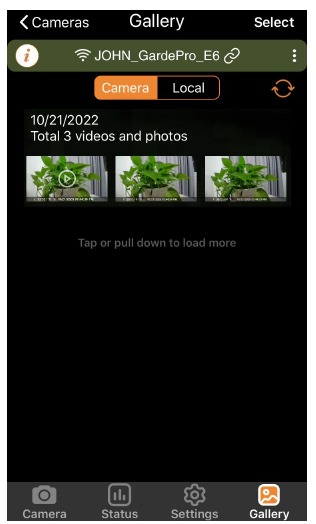 GardePro - E6 - Gallery (Galerie) Gallery (Galerie)